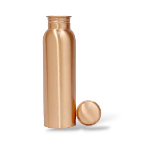 Copper Charge 1000ml Water Bottle 100 Pure Copper Water Bottle Leak Proof And Rust Proof For Home