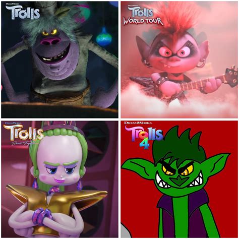 Four Villains in Trolls Films | Fandom