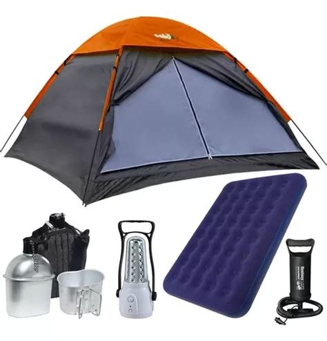 Kit Camping Barraca Weekend Pessoas Iglu Echolife Parcelamento Sem