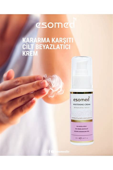 Esomed Vücut Beyazlatıcı Diz Dirsek Koltuk Altı Özel Bölge Bikini Bölgesi Kararma Karşıtı