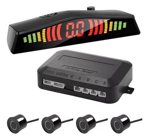 Sonda Carro Reverso Radar Monitor Kit De Exibi O Led Parcelamento