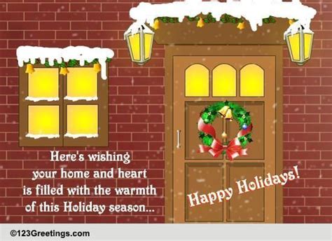 Warm Seasons Greetings Free Warm Wishes Ecards Greeting Cards