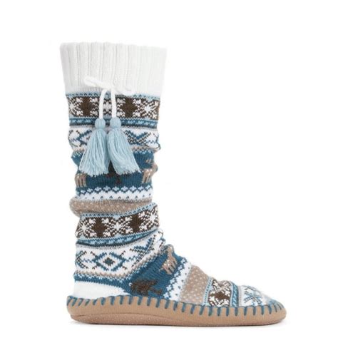 Muk Luks - MUK LUKS Women's Slipper Socks with Tassels - Walmart.com ...