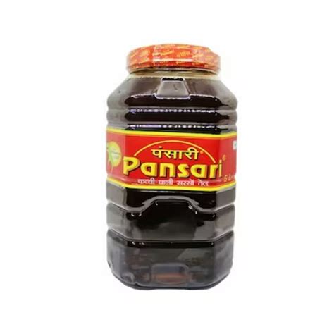 L Pansari Kachi Ghani Mustard Oil Packaging Size Litre At Rs