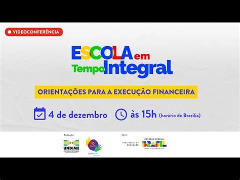 Programa Escola em Tempo Integral Manual de Execução Financeira