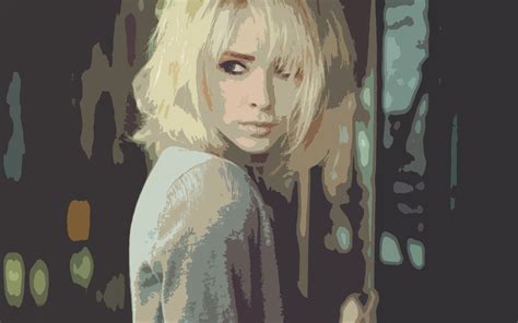 Alysha Nett Alysha P Women Nett Blonde HD Wallpaper