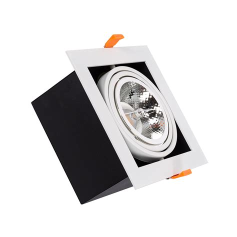 Downlight Led Richtbaar Kardan Vierkant Ar Zaagmaat X Mm Ledkia