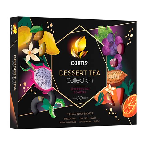 Купить Подарочный набор чая Curtis "Dessert Tea Collection", 6 вкусов ...