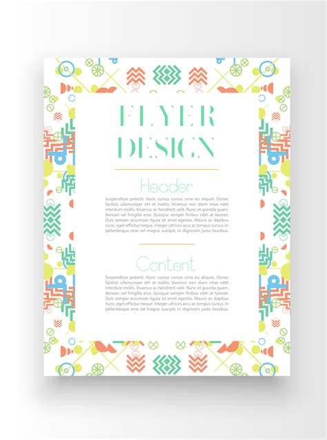 Colorful templateposter design, vector 316088 Vector Art at Vecteezy