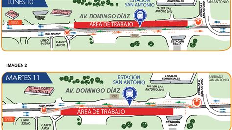 Desvíos en Ave Domingo Díaz este lunes y martes por desmontaje de