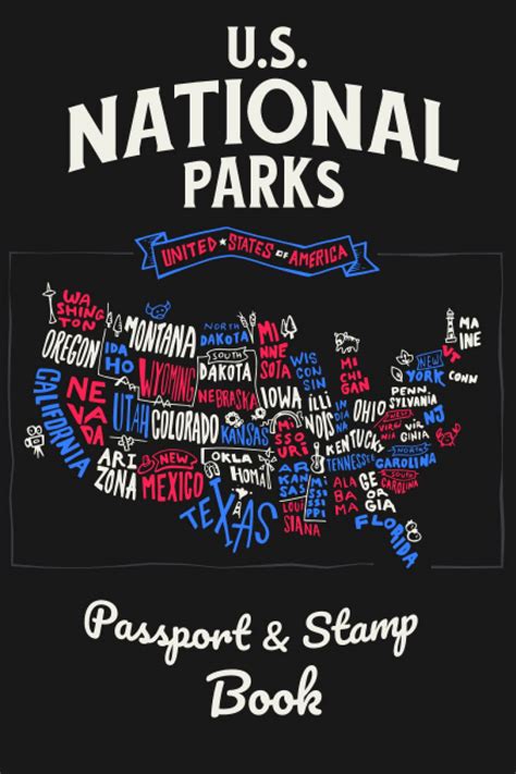 U S National Parks Passport Stamp Book Passport Journal And Adventure Log For Us National