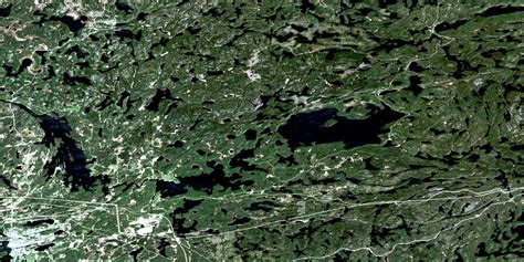 Kenora On Free Satellite Image Map 052e16 At 150000