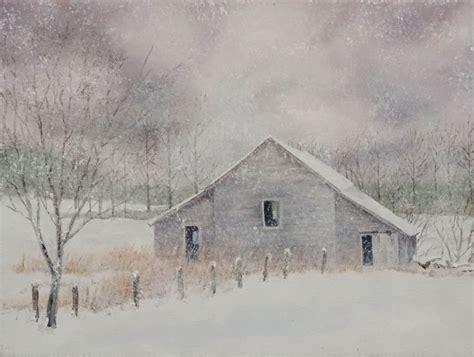 snow flurries – Cambridge Valley Fine Art Tour