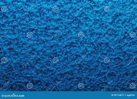 Fondo Martillado Azul Del Metal Textura Met Lica Abstracta Hoja De La