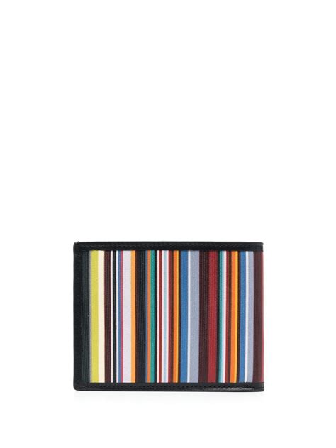 Paul Smith Artist Stripe Bi Fold Wallet Farfetch