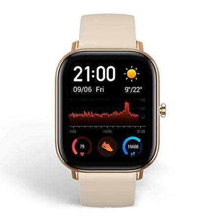 Xiaomi Amazfit GTS Gold 42 mm Smartwatch, златен часовник в София ...