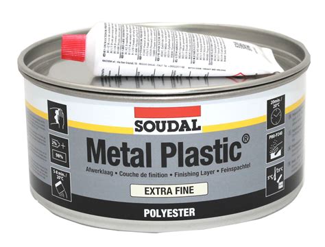 Soudal M Tal Plastique Extra Fin Kg Carrosserie