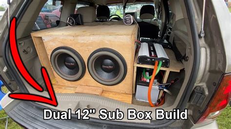 RESULTS FROM A DUAL 12 INCH SUB BOX BUILD YouTube