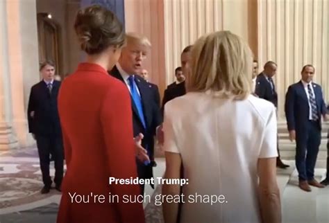 Trump Criticized For His Comment About Macrons Wife The Washington Post