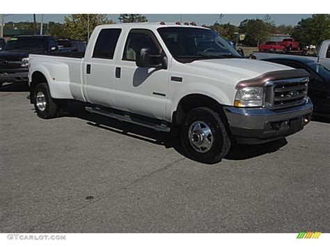 2003 Oxford White Ford F350 Super Duty Lariat Crew Cab 4x4 Dually