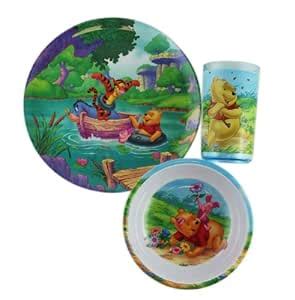 Amazon Piece Winnie The Pooh Dinner Set Winnie The Pooh