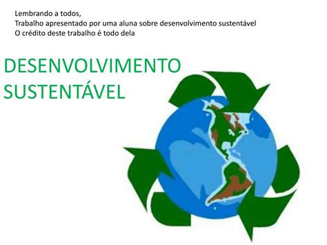 Ppt Desenvolvimento SustentÁvel Powerpoint Presentation Free