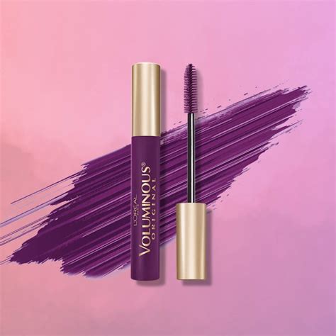 This Purple Mascara Is A Must For Your Eye Makeup Routine L Oréal Paris Purple Mascara