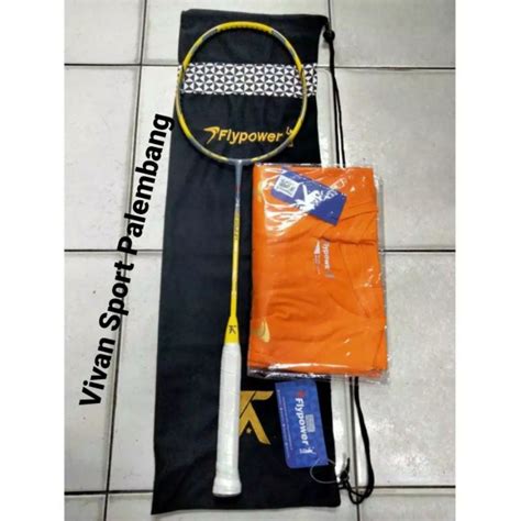 Jual Raket Badminton Flypower Rio Gold G1 Special Edition Tantowi Ahmad