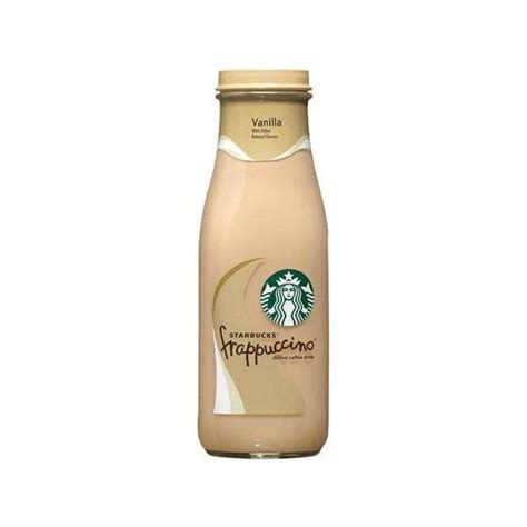 Starbucks Frappuccino Vanilla Chilled Coffee Drink Fl Oz Walmart