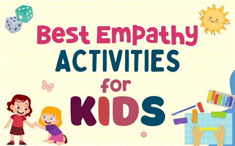 25 Best Empathy Activities for Kids – Mental Health Center Kids