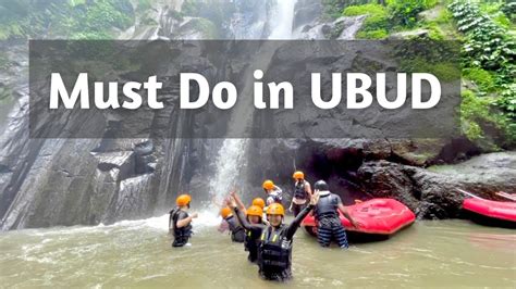 MUST Do In Ubud Bali Ayung River White Water Rafting YouTube