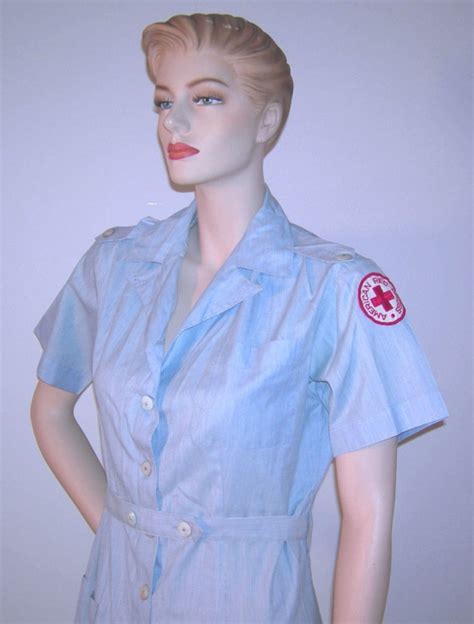 Wwii Vintage 1940s 1950s American Red Cross Volunteer Gem