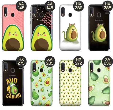 Etui Do Samsung Galaxy A20E Wzory Awokado Avocado Owoc Obudowa