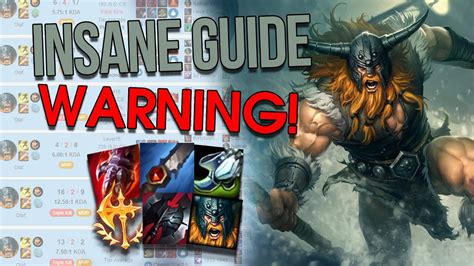 Olaf Season Guide How To Jungle Clear Gain A Huge Exp Gold Lead