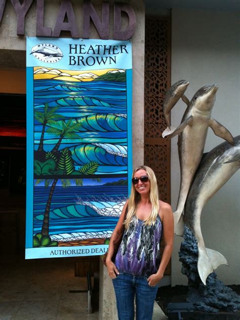 The Surf Art Of Heather Brown Two Shows By Heather Brown In One Day