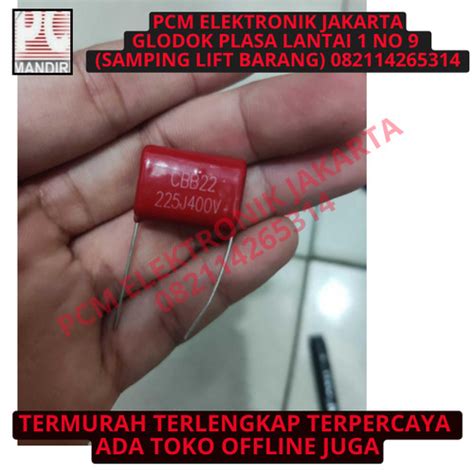 Jual Kapasitor Capacitor Milar Mylar J Uf Uf Uf