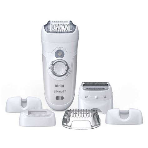 Braun Silk épil 7 Wet Dry Cordless Epilator With 6 Extras Including