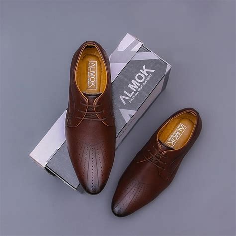 Men Brown Formal Shoes at Rs 350/pair in Agra | ID: 2850664742430