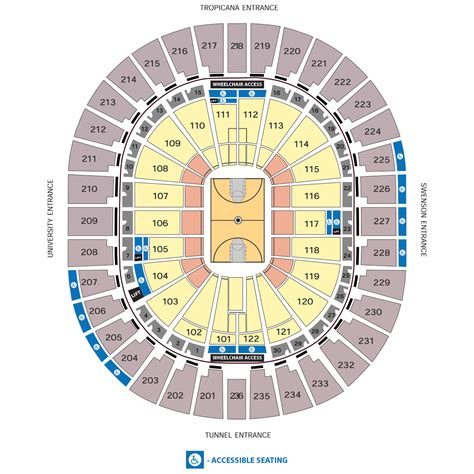 Caesars Palace Seating Chart