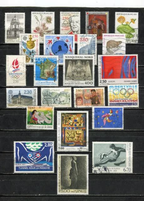 France Lot De Timbres Oblit R S Eur Picclick Fr