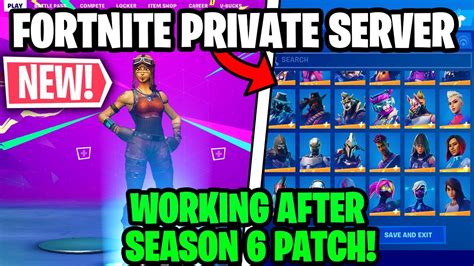 How To Get A Private Server Dev Account In Fortnite Season