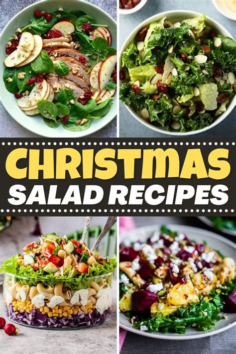 25 Best Christmas Salad Recipes Receta Ensaladas