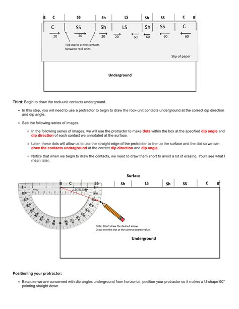 SOLUTION Detailed Instructions How To Make A Geologic Cross Section