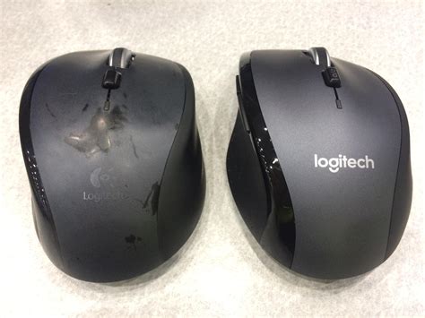 Logitech M705 after several years of use vs Brand New Logitech M705 : r ...