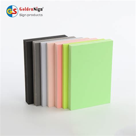 Goldensign Mm Pvc Foam Sheet Pvc Celuka Foam Board Forex Sheet