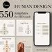 Human Design Workbook Bodygraph HD Canva Template Human Design