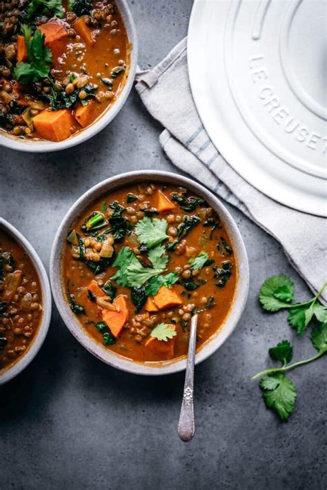 Curry Lentil Sweet Potato Soup Vegan Crowded Kitchen