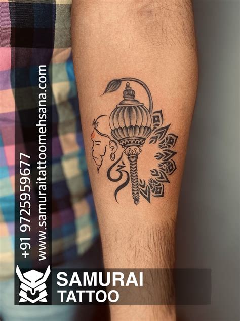 Hanumanji Tattoo Hanuman Dada Tattoo Hanuman Tattoo Bajrangbali Nu