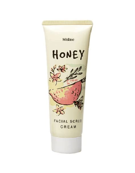 Крем-скраб для лица с медом (Honey Facial Scrub Cream), Mistine, 85 мл ...