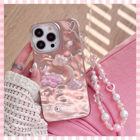 Jual Baru Dream Moonlight Casing Pelindung Kerut Tekstur Logam Dengan